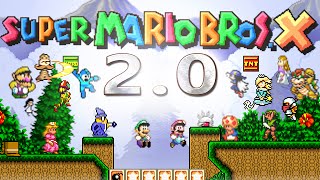 Super Mario Bros X 20  Official Trailer [upl. by Romito]