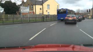 Sainsburys Roundabout Slough Driving From Langley A4 to Third Exit Right towards Uxbridge route [upl. by Obau367]