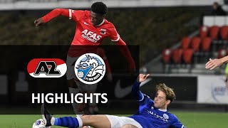 Highlights Jong AZ  FC Den Bosch  Keuken Kampioen Divisie [upl. by Einner]