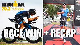 WINNING IRONMAN 703 FLORIDA  race weekend and recap  a DNF [upl. by Diena]