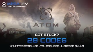 ATOM RPG POSTAPOCALYPTIC INDIE GAME Cheats Unlimited AP Godmode   Trainer by MegaDev [upl. by Ilenna431]