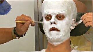 Bill Skarsgård Makeup Test For Pennywise [upl. by Nonnah]