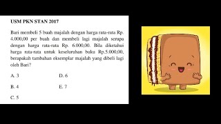 Bari membeli 5 buah majalah dengan harga ratarata Rp 400000 per buah dan membeli lagi majalah [upl. by Ase257]