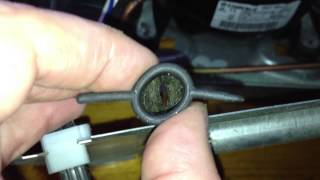 Fixing a Clogged Defrost Drain Check Valve in a Whirlpoolbuilt BottomMount Refrigerator [upl. by Platas]