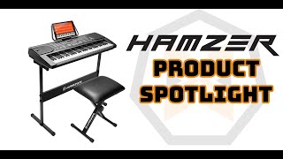 Hamzer 61Key Electronic Piano Electric Keyboard  Product Spotlight [upl. by Nirra20]