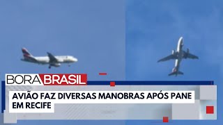 Avião que ia de Recife para o Aeroporto de Guarulhos SP tem falha mecânica  Bora Brasil [upl. by Ami925]