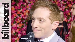 Ethan Slater on His Spongebob Laugh amp His Patrick Impression  Tony Awards 2018 [upl. by Hashum]