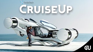 CycloTech Unveils CruiseUP  Worlds First Flying Car With CycloRotor Technology [upl. by Enawd802]