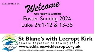 Easter Sunday 10am Service 31st March 2024 Luke 24112 amp 1335 [upl. by Dina]