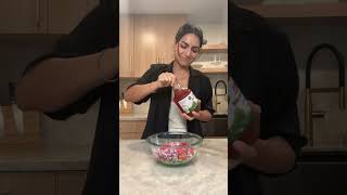 How to make Salad Shirazi Persian Fruit Peeler [upl. by Clarice]