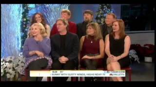 Today Show The Waltons 40th Year Reunion Dec 2 2011 [upl. by Sawyere]