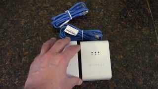 Netgear XET1001 Powerline Ethernet Adapter [upl. by Artapoelc]