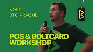 BTCPay Point of Sale amp Boltcard Workshop BTC Prague [upl. by Saunders]