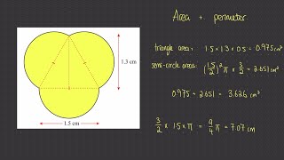 How to find arc lengths and areas of sectors iGCSE maths tutorial with worked examples [upl. by Lemhaj491]