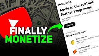 Monetized YouTube Channel Only in One day Application Guide [upl. by Eedna]