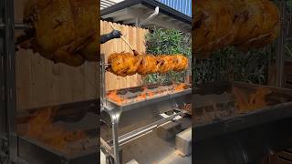 Honey Cajun rotisserie turkeys MEATER [upl. by Nadnarb]