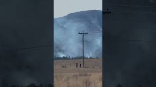 MtScott wildlife refuge Lawton ok wild 🔥 outdoors wildlife wildfire firepreventionoklahoma [upl. by Calderon]