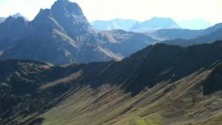 Güntlespitze Rundumblick mit Widderstein Kleinwalsertal Derratal [upl. by Nye589]