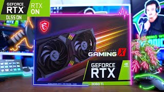 MSI Gaming X RTX 3060 ti Review  RTX ON 1440p Gaming Benchmark amp Overclocking Ryzen 7 5800x [upl. by Alra]