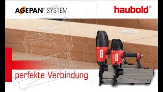 AGEPAN® THD Static mit haubold® Klammern Ein starkes Team  Sonae Arauco [upl. by Oric812]