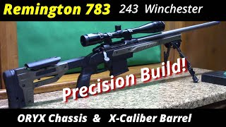 Remington 783 MDT Oryx Chassis XCaliber barrel Custom Precision Rifle upgrades and review [upl. by Brebner484]