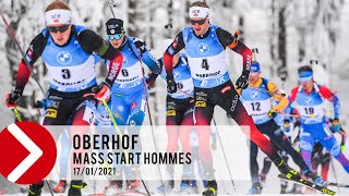 MASS START HOMMES  OBERHOF 2021 [upl. by Llenral252]