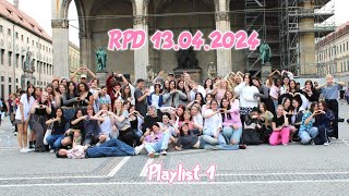 KPOP IN PUBLIC GERMANY RPD 13042024  Playlist 1  Random Play Dance in Munich [upl. by Neeli]