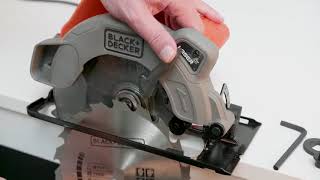 Table Saw Angle Adjustment  Black amp Decker tablesaw blackanddecker construction woodworking [upl. by Lessard]