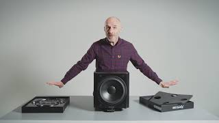 IsoAcoustics Aperta Sub Unboxing  Isolation Stand for Subwoofers [upl. by Kado549]