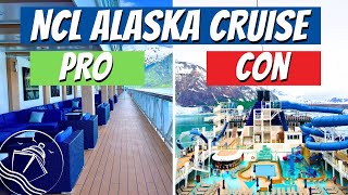 NCL Cruise to Alaska Pros and Cons 2024 [upl. by Gifferd336]