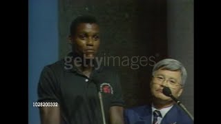 1988 Seoul Olympic Games Ben Johnson stripped of gold medalSay Carl Lewis [upl. by Greenebaum]