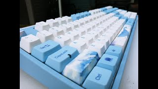 Varmilo DAISY Switch Sound Test Sea Melody EC V2 Keyboard [upl. by Odo]