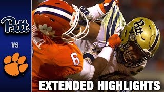 Pittsburgh vs Clemson Extended Football Highlights 2016 [upl. by Latimer]