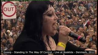 Gossip  Standing In The Way Of Control  Live at Roskilde Festival Denmark [upl. by Connie]