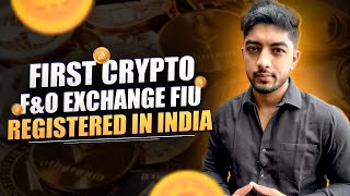 First Crypto FampO Exchange FIU registered in India  Delta Exchange India [upl. by Glantz]