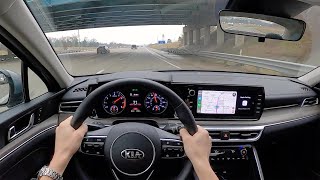 2021 Kia K5 EX  POV First Impressions [upl. by Avrom]