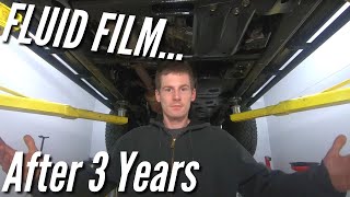 Fluid Film Review After 3 Years and Woolwax Vs Fluid Film Testing [upl. by Agnella684]