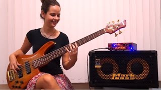 Sir Duke Stevie Wonder Bass Guitar Cover by Alana Alberg [upl. by Hpseoj]