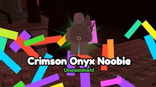 How to get CRIMSON ONYX Noobie in FIND THE NOOBIES Roblox [upl. by Annaiel]