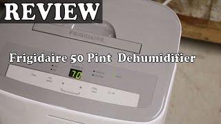 Frigidaire 50 Pint FFAD5033W1 Dehumidifier Review 2020 [upl. by Anaud56]