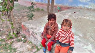 Vlog 96  How These Poor Kids Are Surviving In Winters 🥶  AGR  trending [upl. by Norrehs]