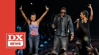 Alicia Keys Didn’t Know Lil Mama Crashed Their Performance Until Jay Z Told Her [upl. by Jung]