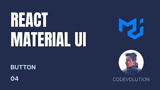 React Material UI Tutorial  4  Button [upl. by Bohner]