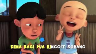 Upin Ipin Lagu Pisang Goreng NgapNgap Bangau oh Bangau dan Boria Digabung 3 Lagu [upl. by Ahseki]