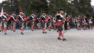 The Atholl Highlanders parade  Blair Atholl 2017 4KUHD [upl. by Kroll]