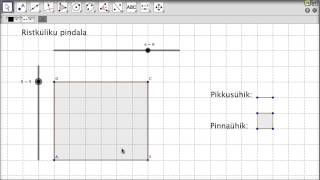 Ristküliku pindala [upl. by Ayna779]