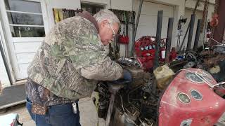 Perkins AD3152 Direct Injection Engine Differences as fitted to Massey Ferguson 135 tractor [upl. by Skyler977]