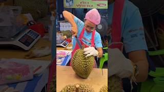 Amazing Unboxing Giant Durian  Fruit Cutting Skills [upl. by Fugate]