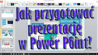 Jak zrobić prezentację w Power Point [upl. by Kenward]