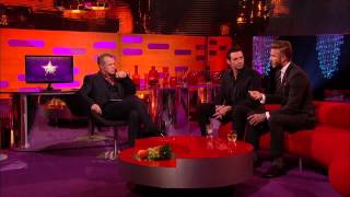 The Graham Norton Show S16E21 David Beckham Hugh JackmanNoel Gallagher [upl. by Ellehsem959]